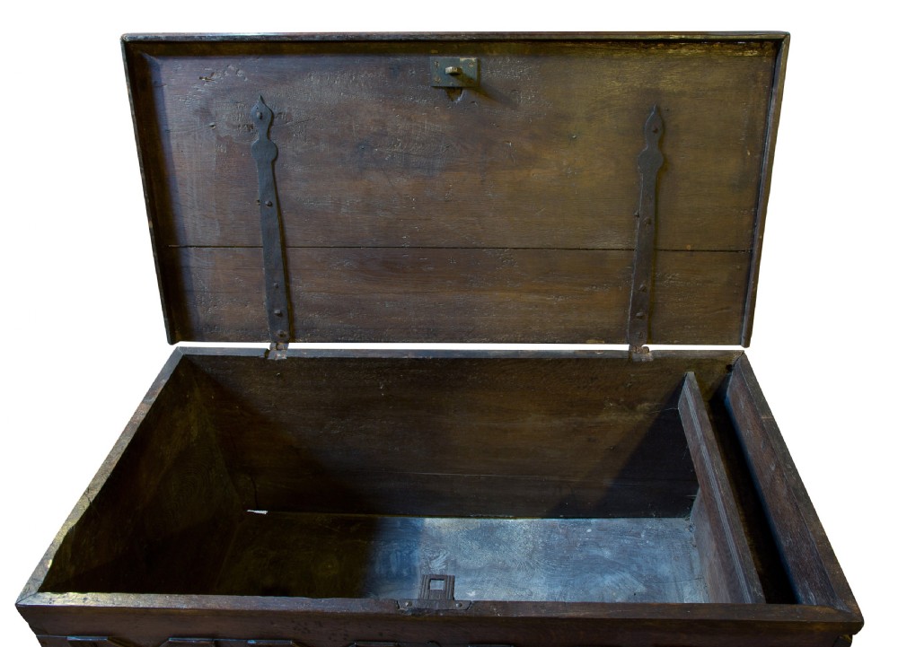 Charles I Oak Coffer View III