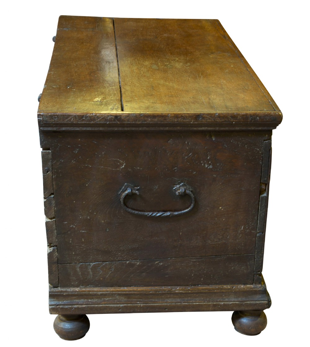 Charles I Oak Coffer View V