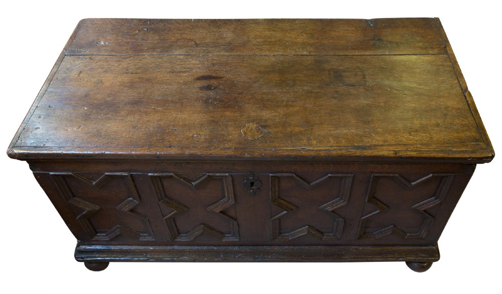 Charles I Oak Coffer View VII