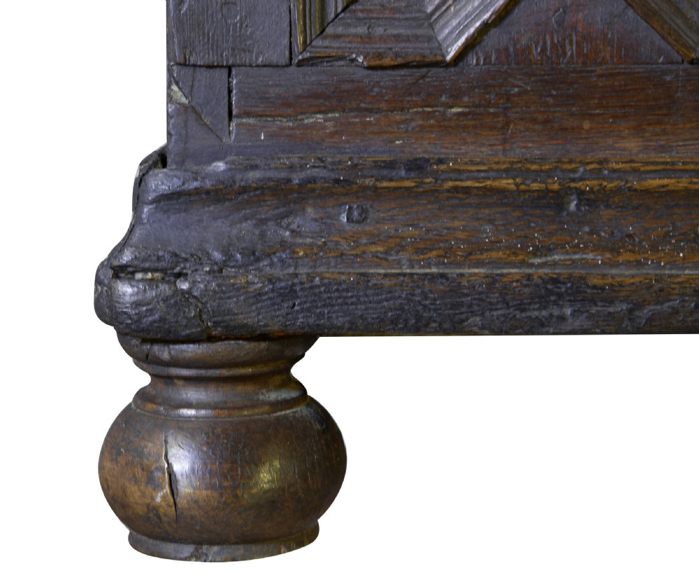 Charles I Oak Coffer View XI
