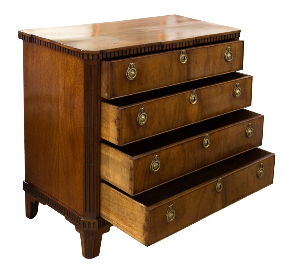 Dutch Mahogany Chest of Drawers c1800 View III