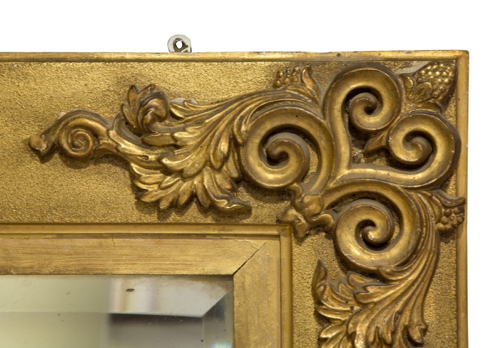 Rectangular William IV Overmantel Mirror View III