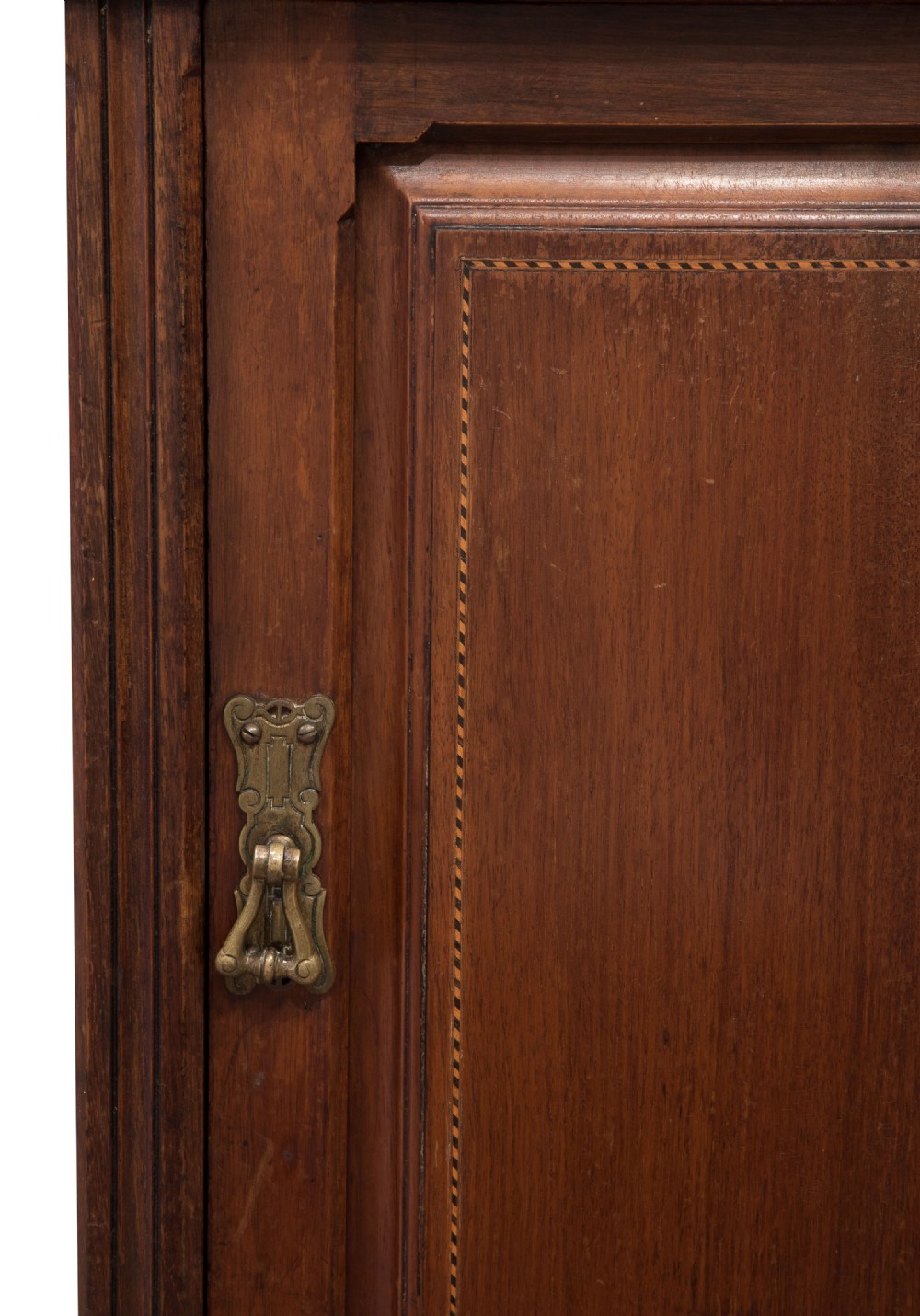 Victorian Walnut Bedside Cupboard c1890 View IV