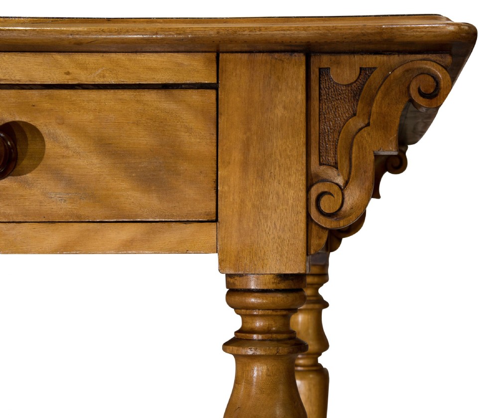 Victorian Satinwood Writing Table View VII