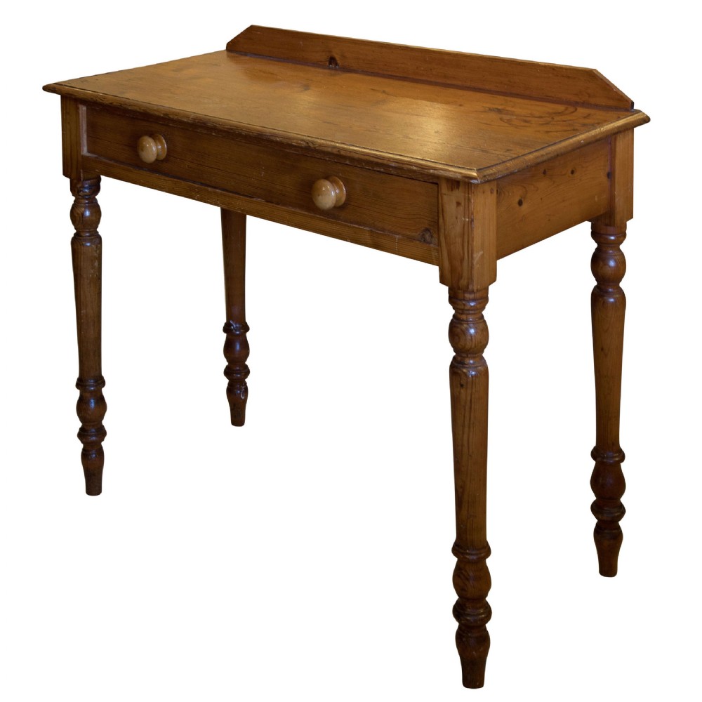 Small Victorian Pine Side Table
