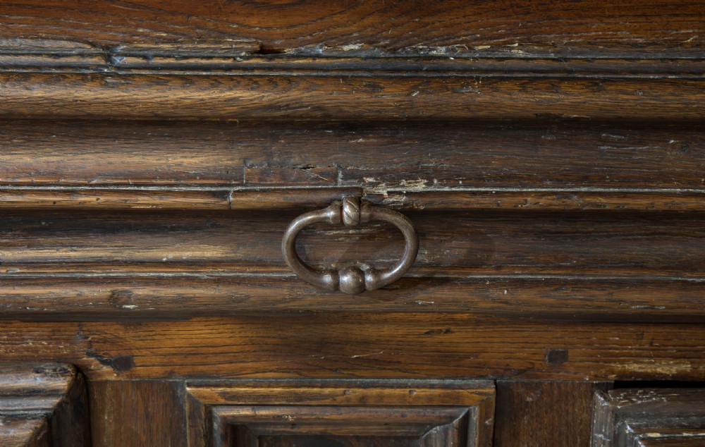 
Late 17th - Early 18thC French provincial chestnut buffet c1700 View VII