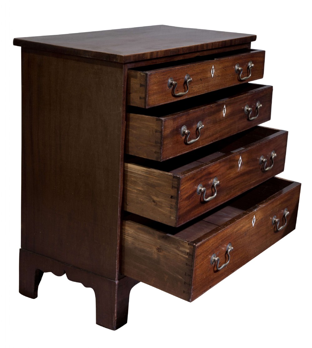 George III Mahogany Chest of Drawers View II