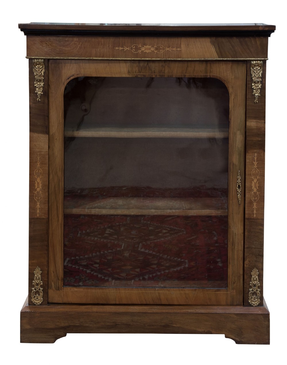 Walnut Pier Cabinet with Ormolu View III