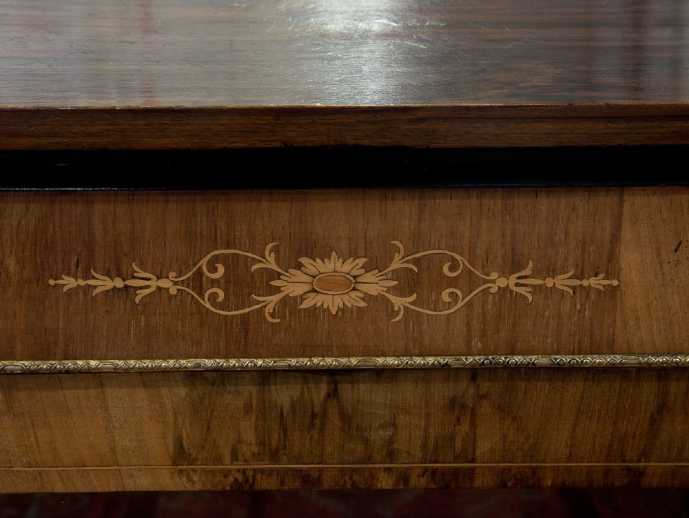 Walnut Pier Cabinet with Ormolu View VI
