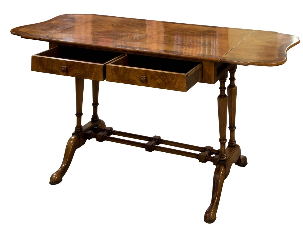 Walnut Sofa Table c1900 View II