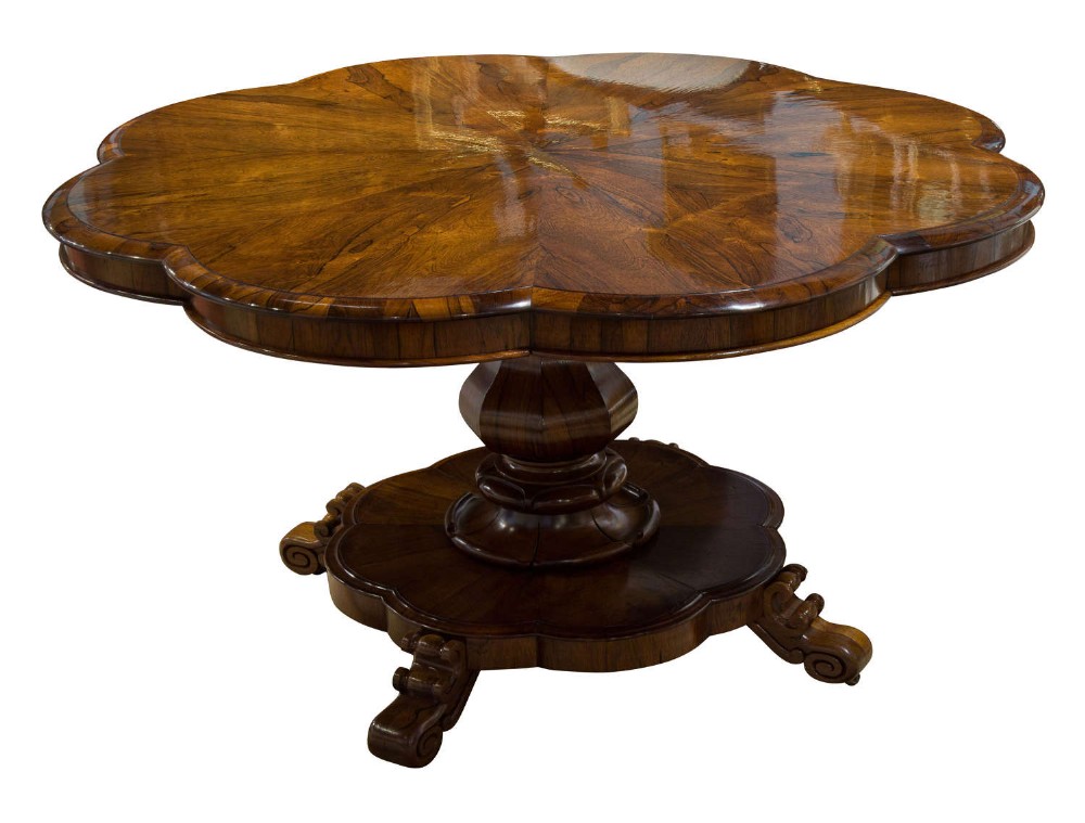 Rosewood Tilt Top Breakfast Table c1850