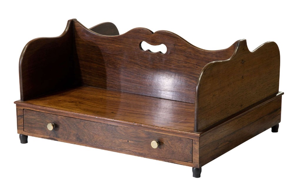 Rosewood Twin Shelf Book Carrier