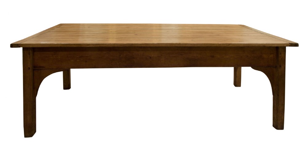 Pine Farmhouse Table View III