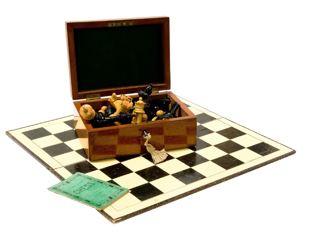 Staunton Pattern Chess Set c1900