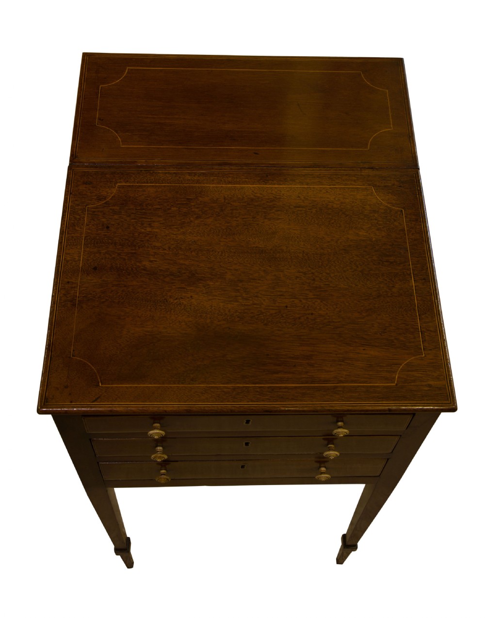Very Small Regency Work Table c1800 View V