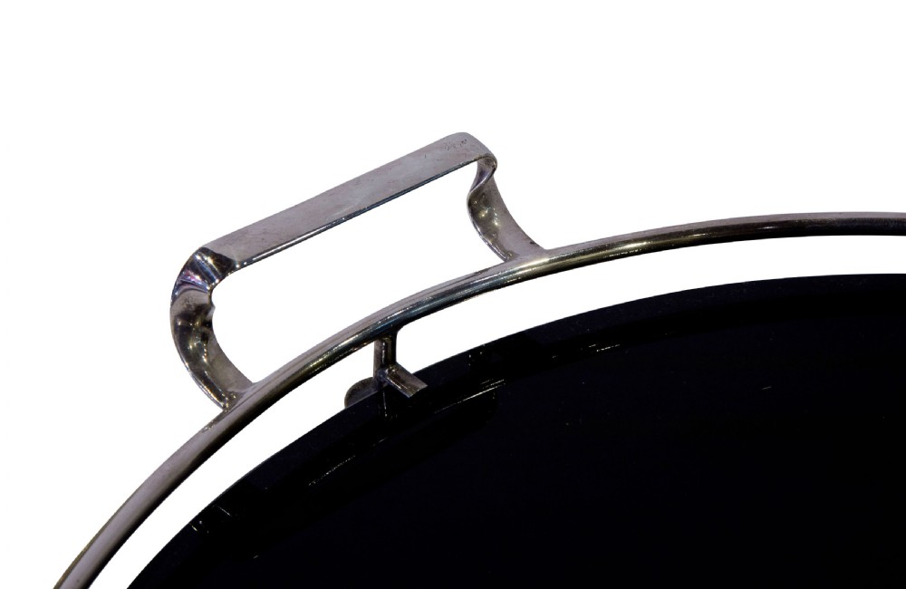 Art Deco Glass Tray View III