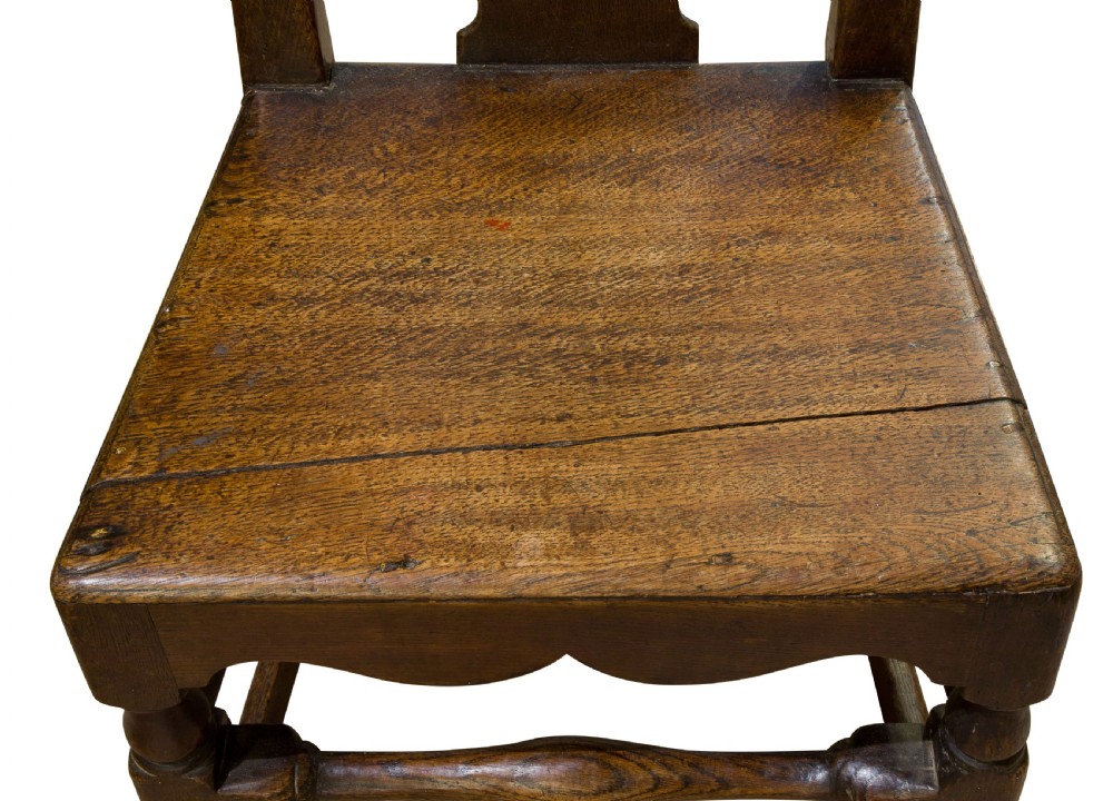 17thc Oak Single Chair View V