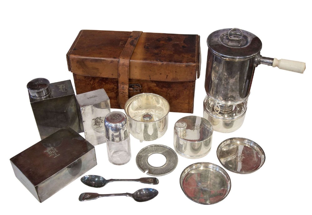 Silver Plated Picnic Set c1900