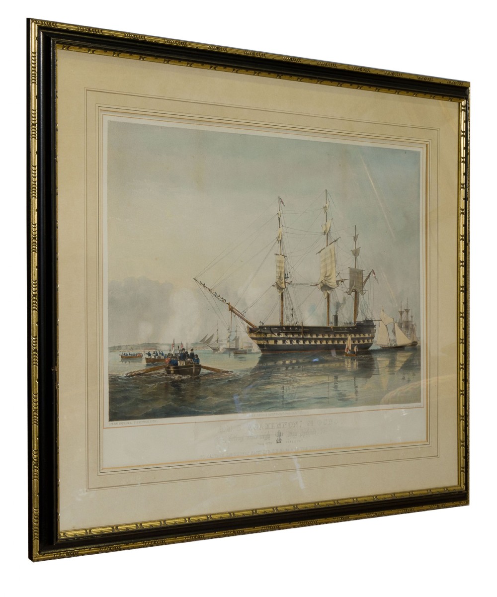 19th Century Hand-Coloured Lithograph by TG Dutton