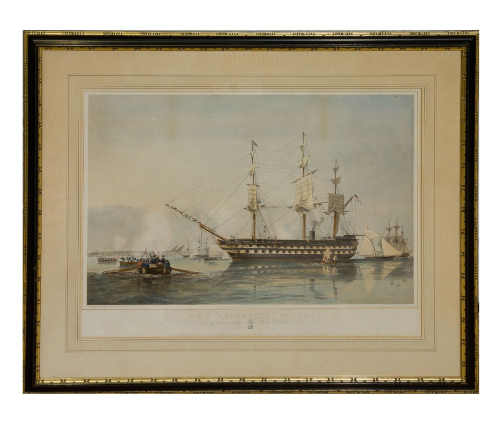 19th Century Hand-Coloured Lithograph by TG Dutton View II
