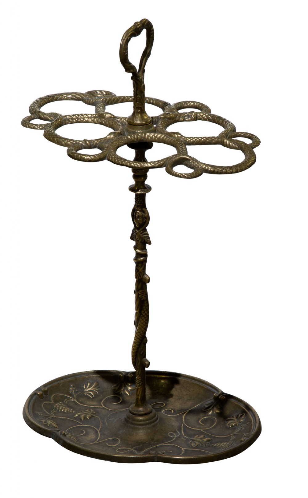 Late 19h Century Brass Stick Stand