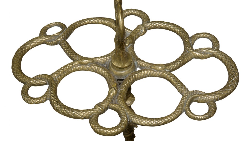 Late 19h Century Brass Stick Stand View V