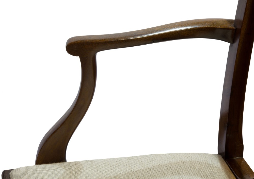 Set of Chippendale Style Mahogany Chairs (x10) View VIII