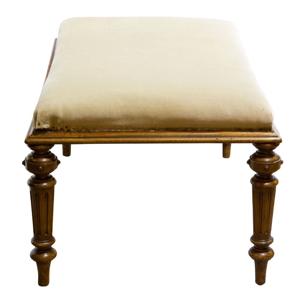 Walnut Stool View II
