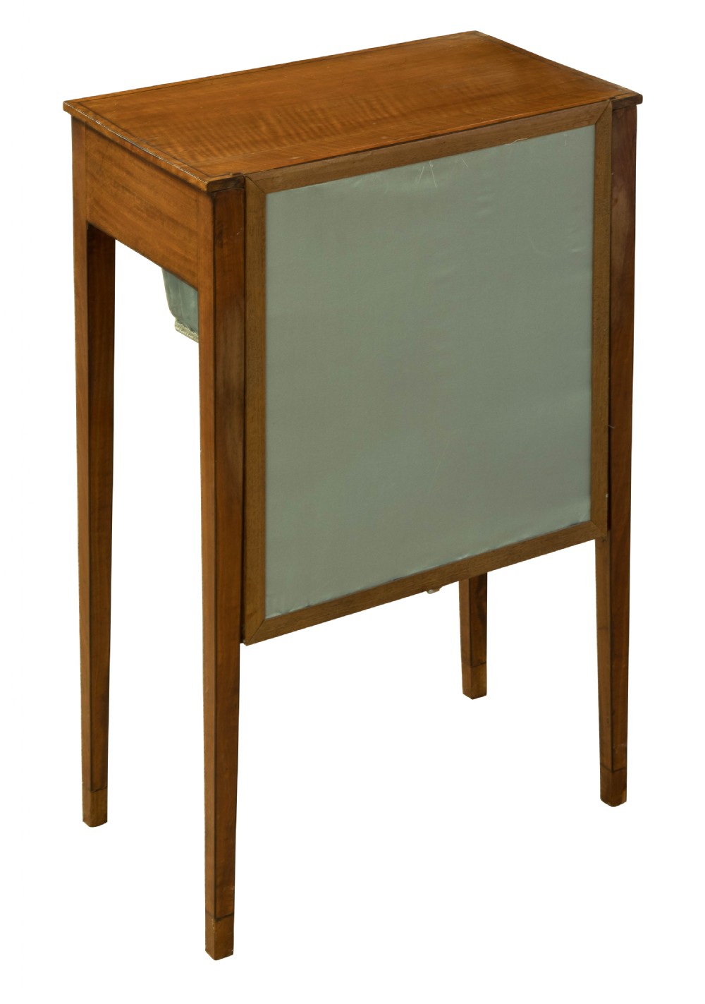 Satinwood Work Table with Fire Screen View IV
