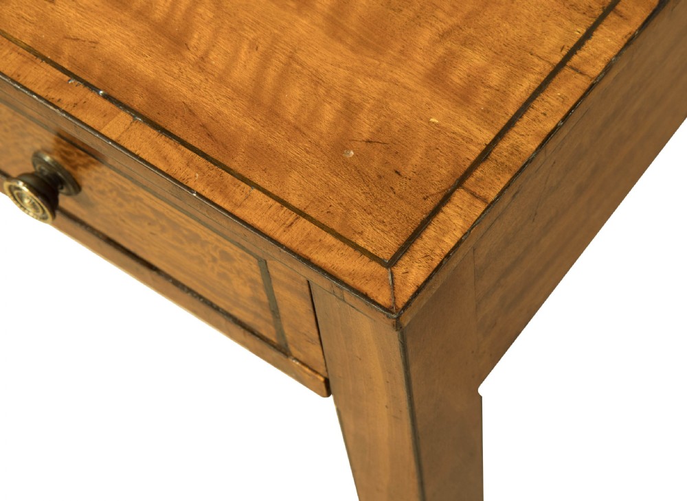 Satinwood Work Table with Fire Screen View VII