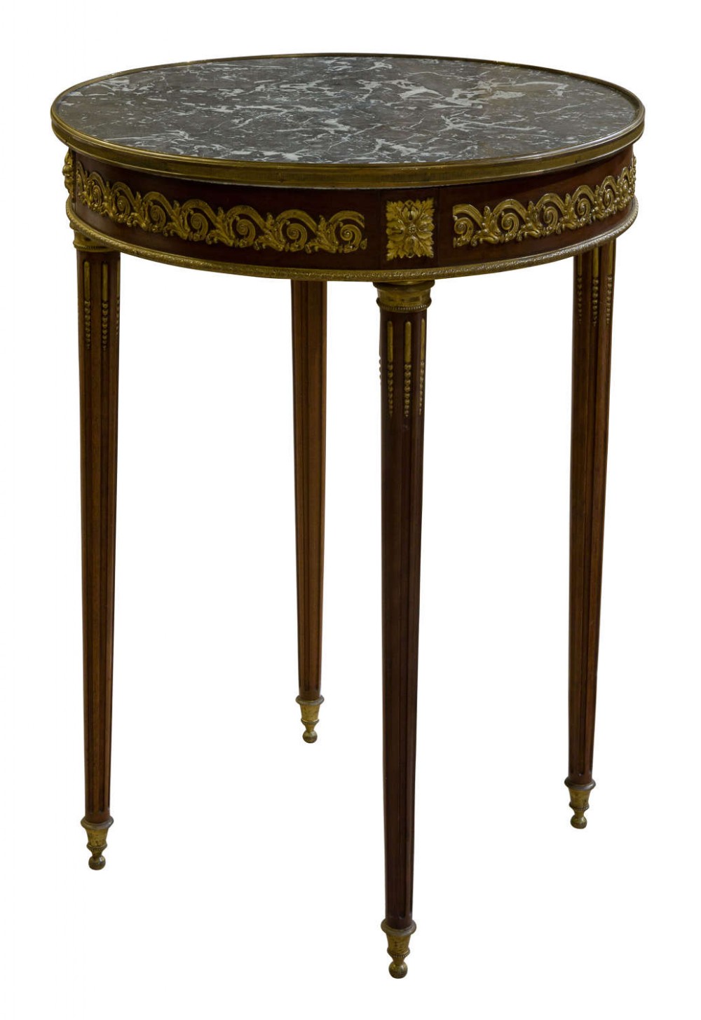 A French Grey Marble Topped Occasional Table