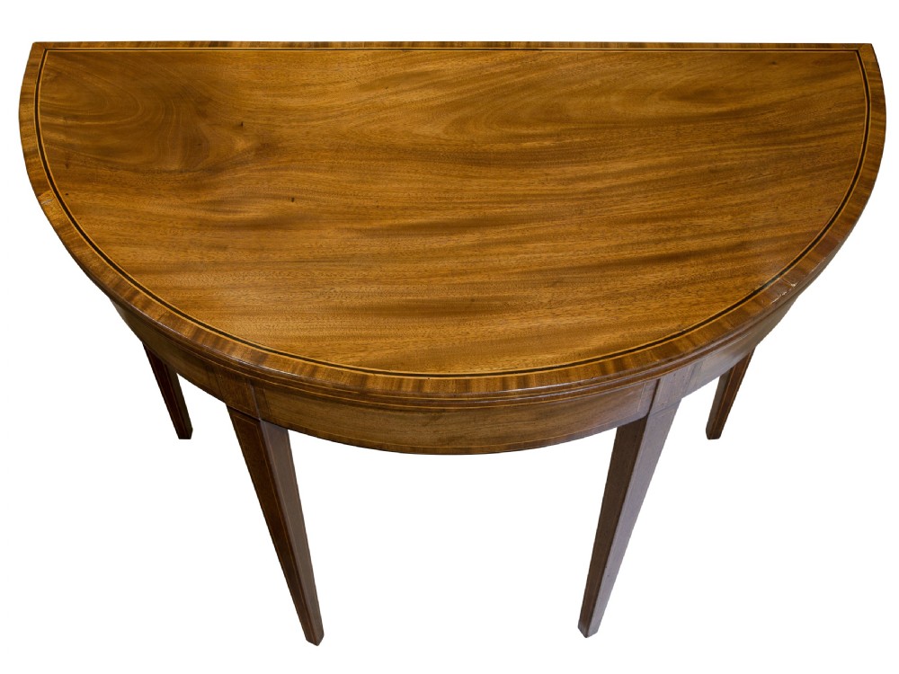 18th Century Mahogany Tea Table View IV