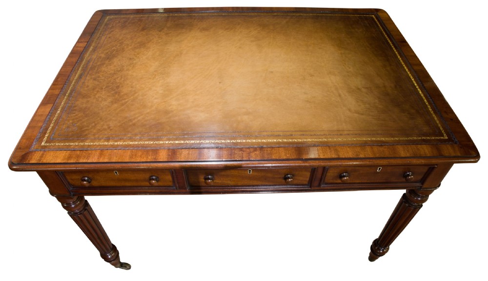 Mahogany Writing Desk View V