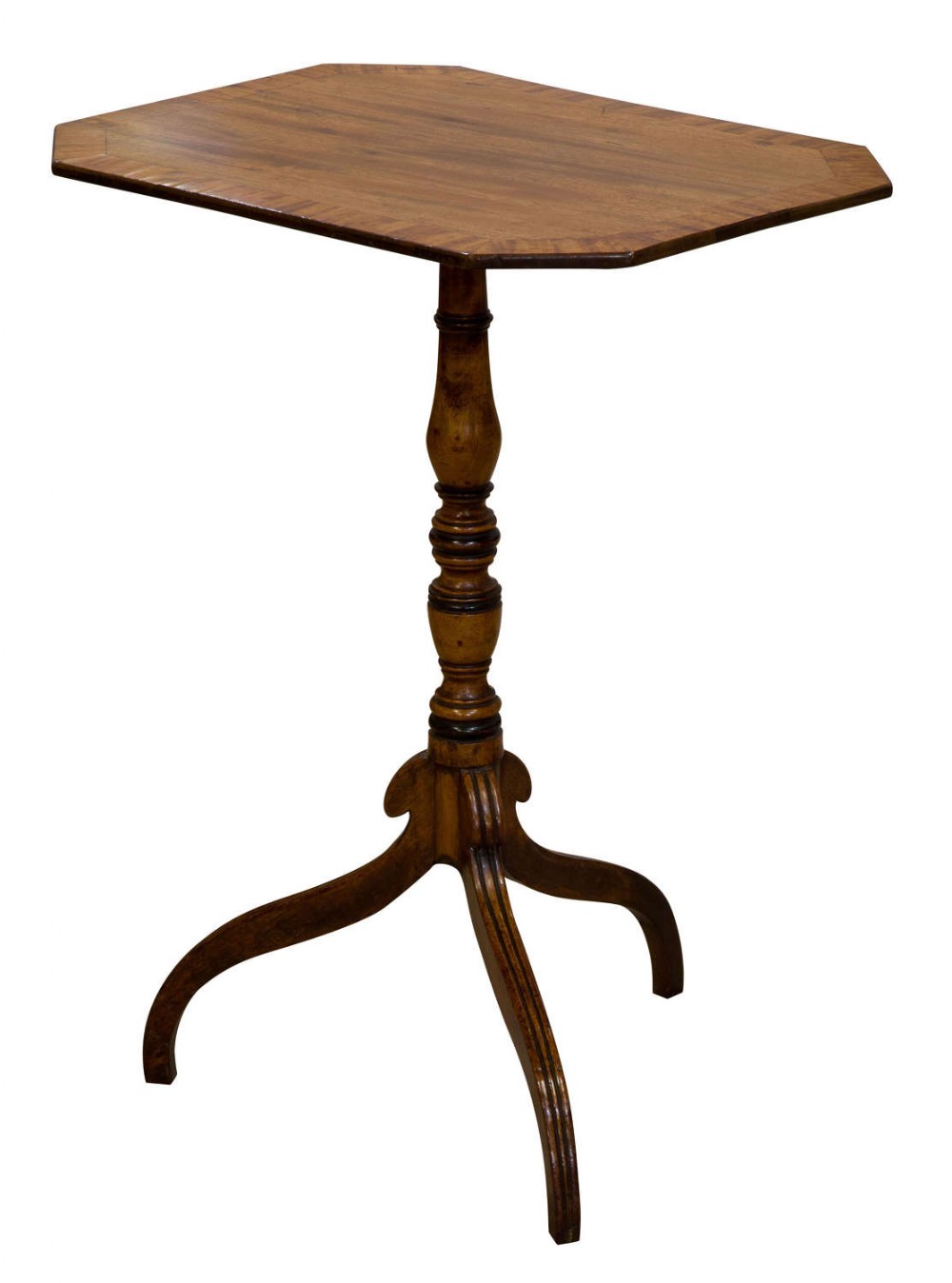 18thc Mahogany Lamp Table