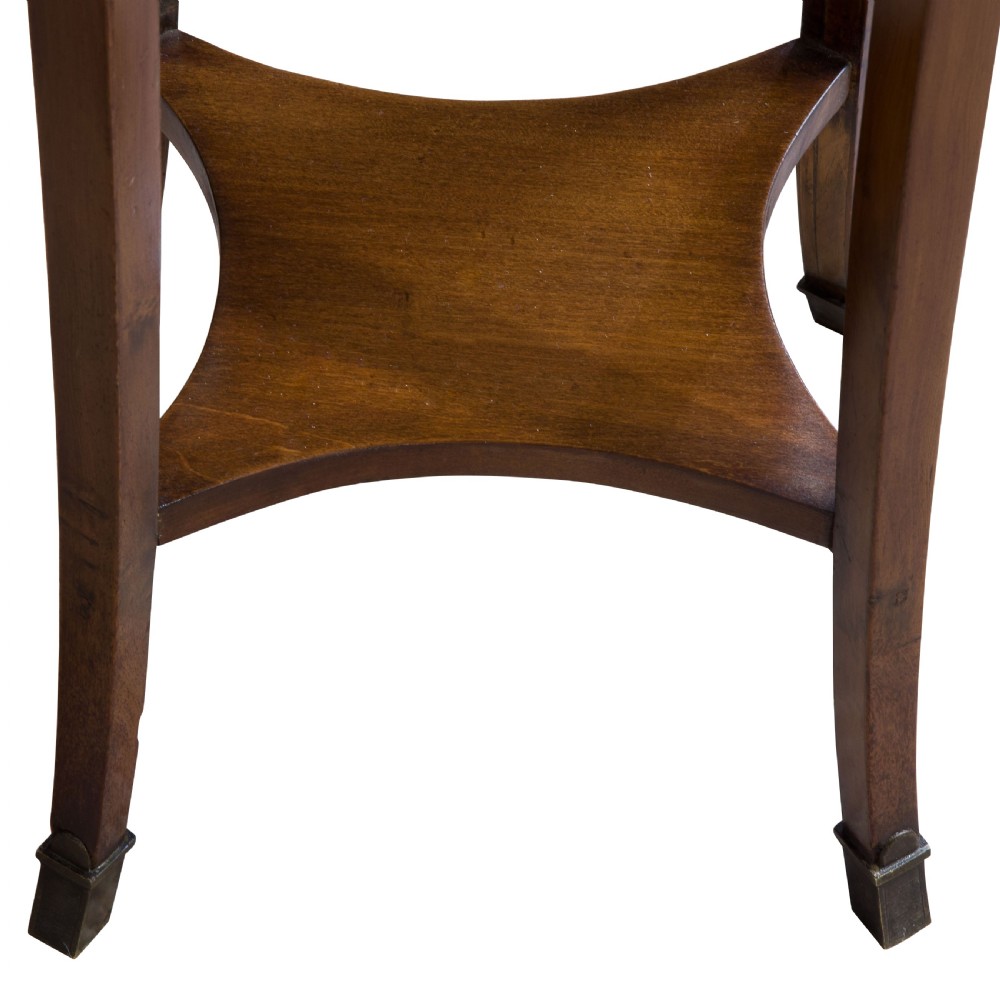 Pair of 19thc Yew Wood Oval Tables View VIII