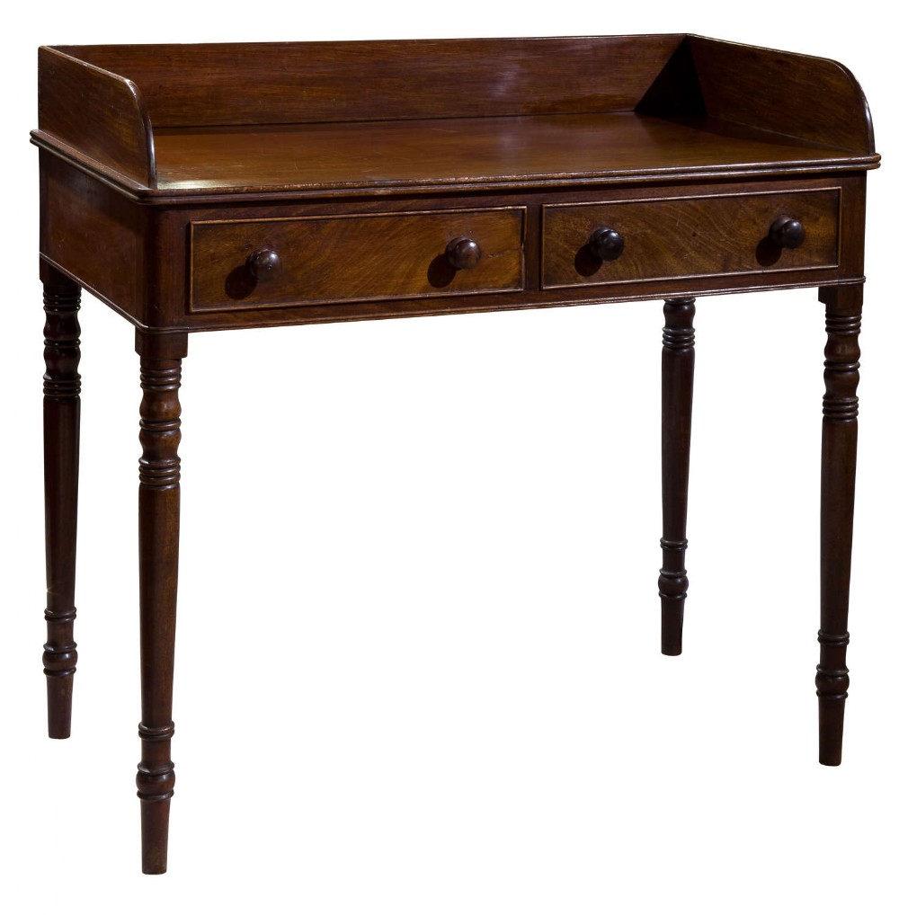 William IV mahogany side table c1830