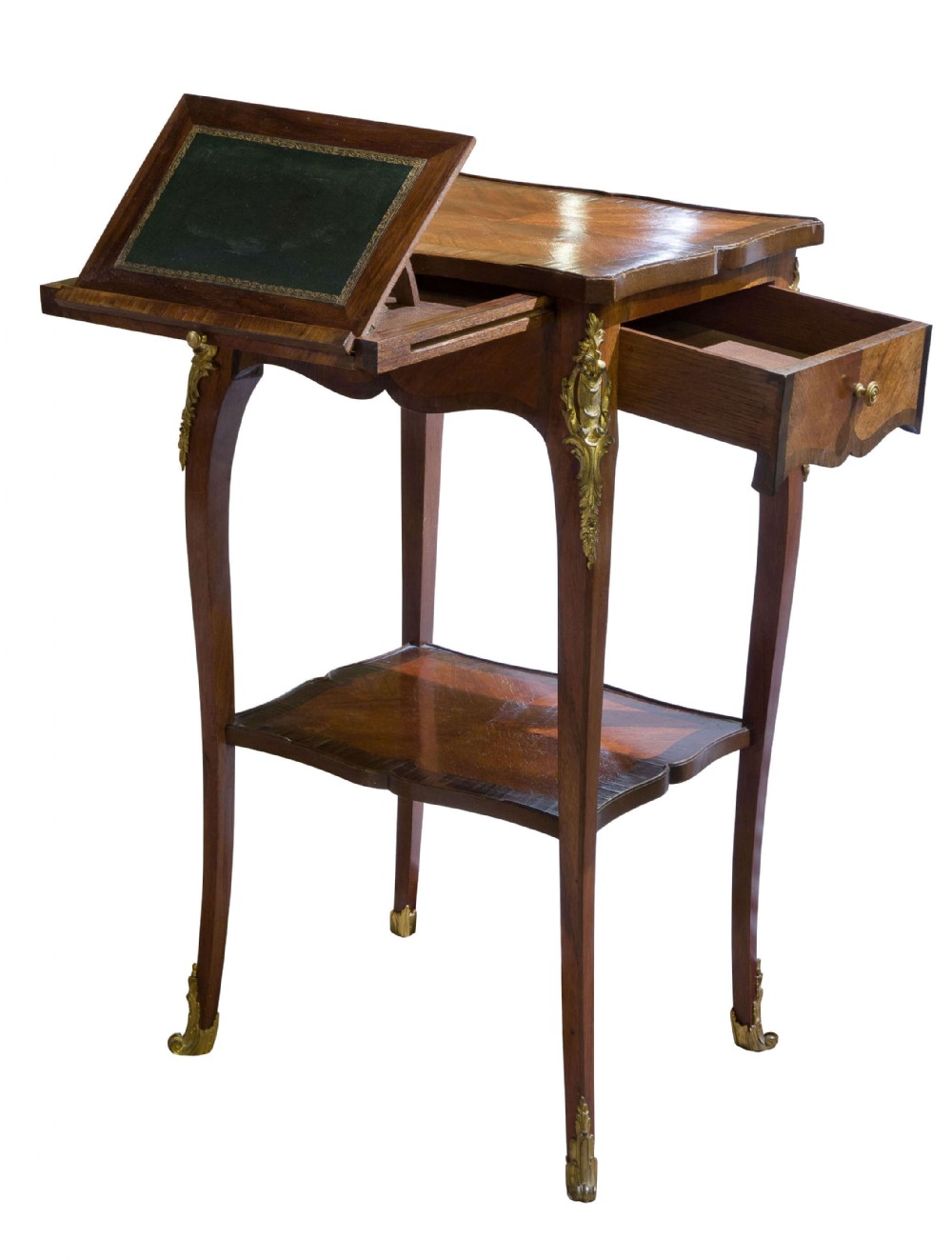 Kingwood and Rosewood Banded Table a Ecrire