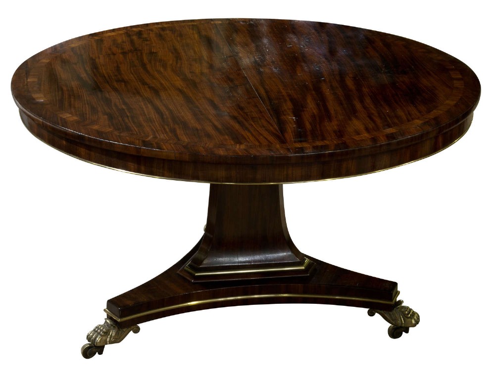 Regency Mahogany Centre Table