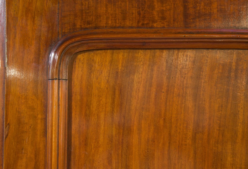 Victorian mahogany wardrobe circa 1880 View IV