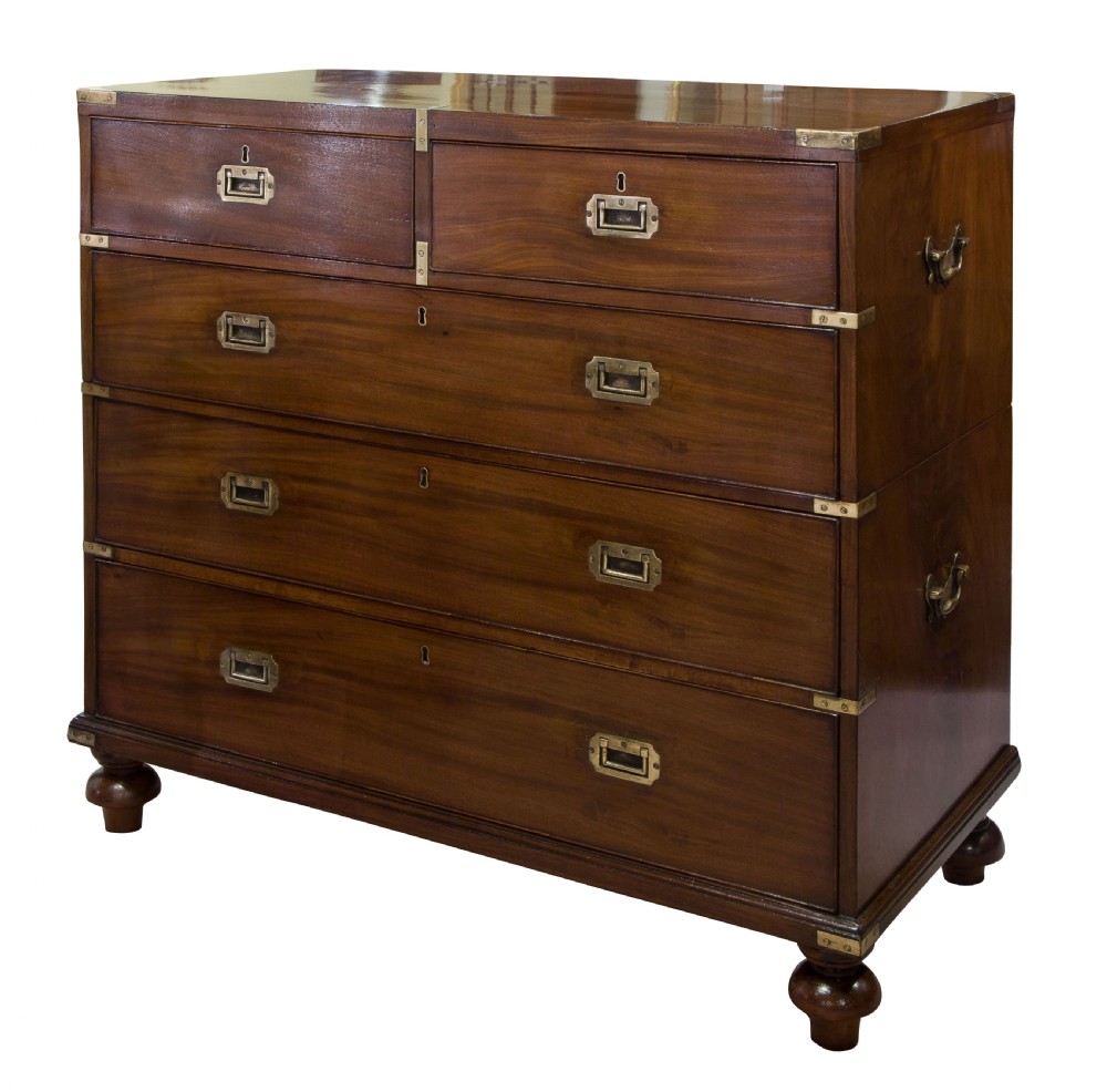 Mahogany campaign chest