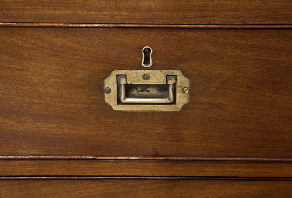 Mahogany campaign chest View VI