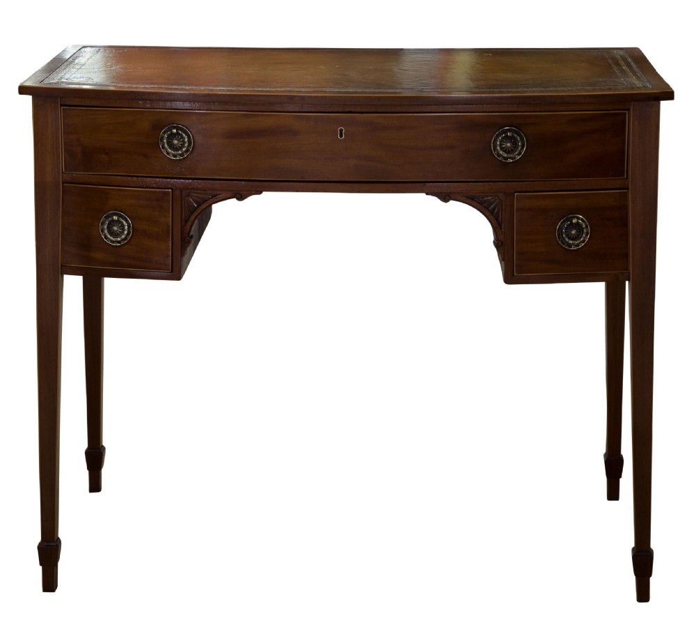 Bow fronted ladies writing table View III
