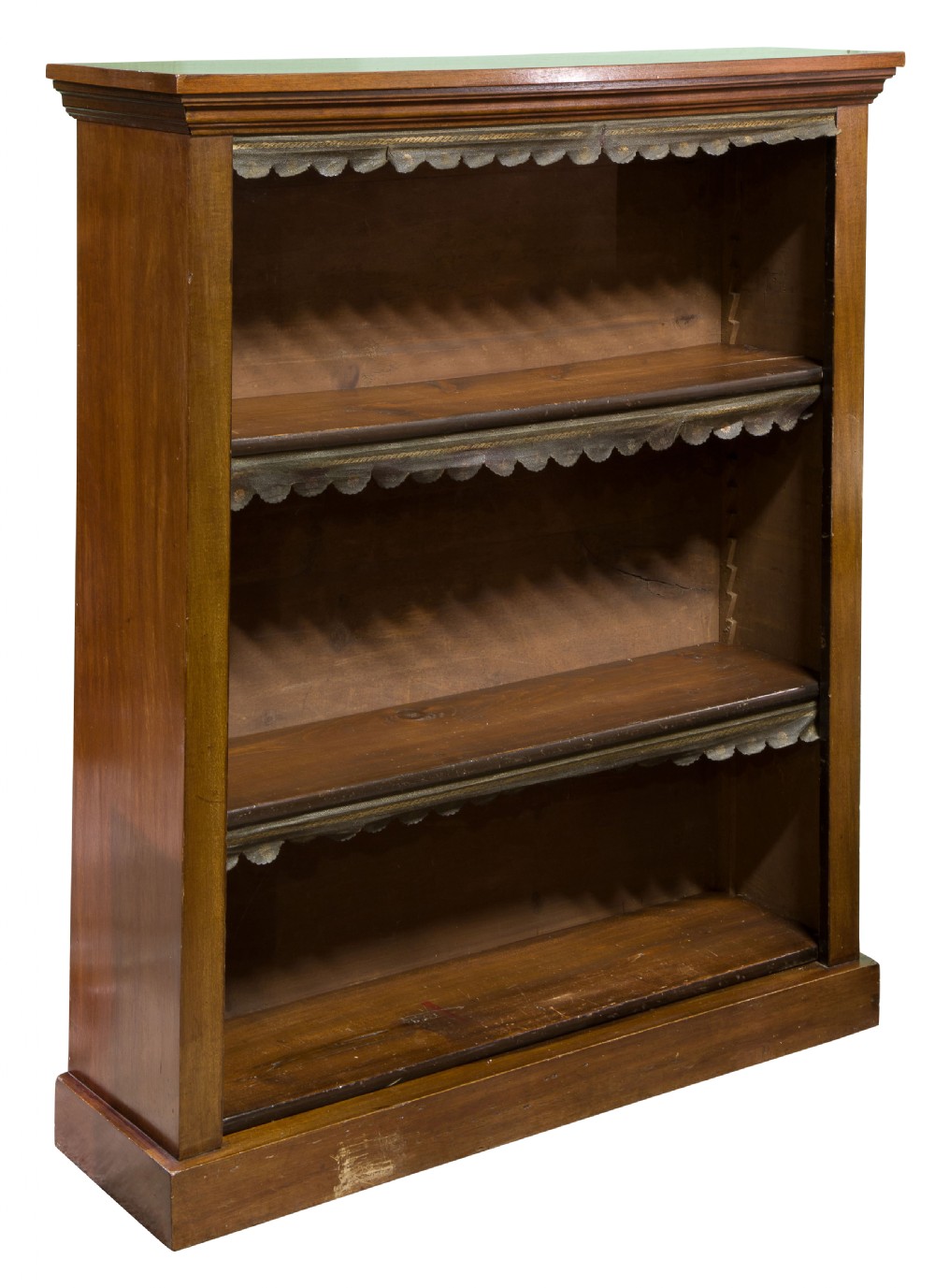 Victorian open bookcase