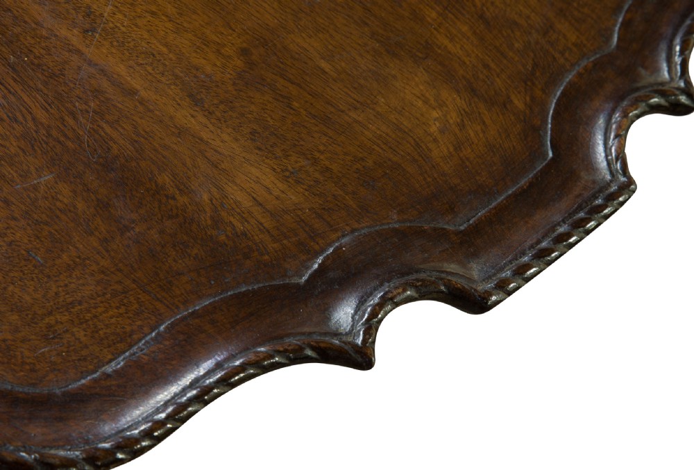 Irish mahogany circular table View V