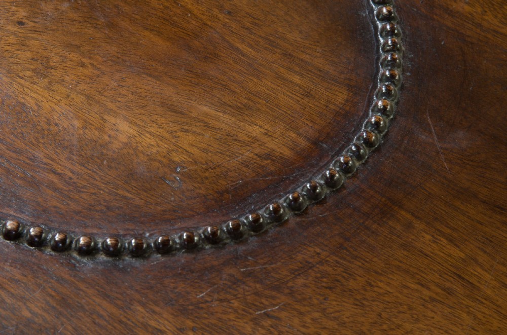 Irish mahogany circular table View VI
