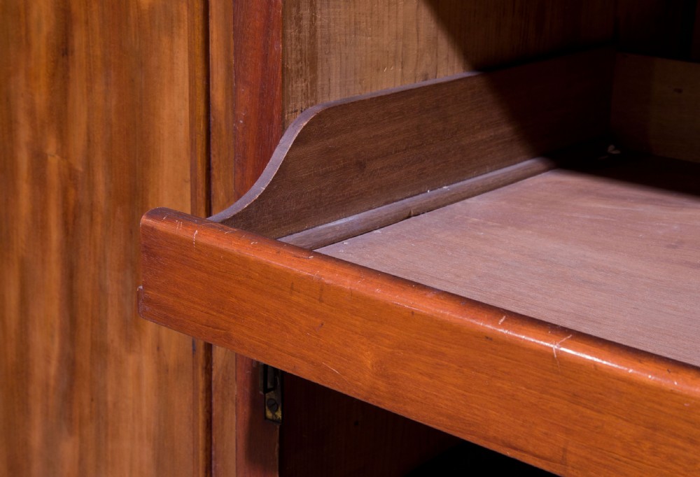 Victorian mahogany breakfront compactum wardrobe View III