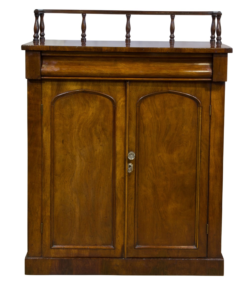 Early 19th C mahogany chiffonier View III
