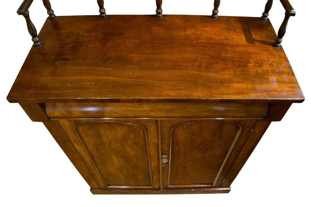 Early 19th C mahogany chiffonier View VI