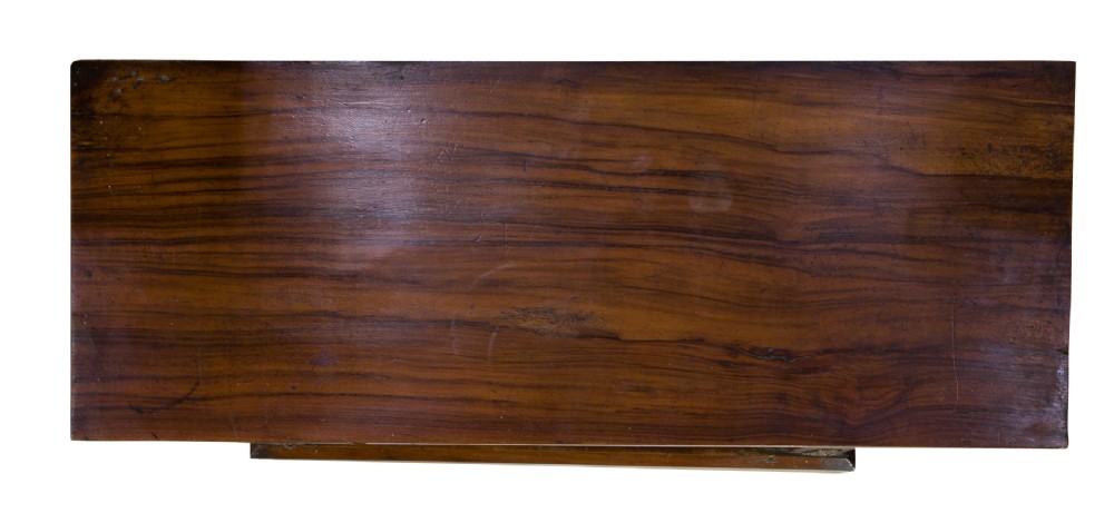 Mid Victorian walnut and marquetry inlaid side cabinet View VI