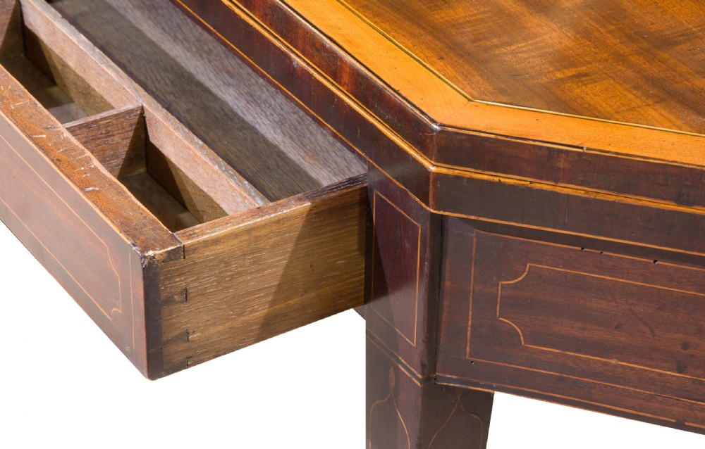 Regency mahogany card table View VIII